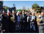 حضور رئیس مرکز تحقیقات و آموزش کشاورزی و منابع طبیعی استان مرکزی در رزمایش جان‌فدای ایران با تأکید بر تأمین امنیت غذایی