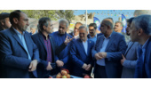 بازدید مقامات از غرفه پردیس تحقیقات و آموزش انار