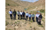 بازدید رئیس پژوهشکده میوه‌های معتدله و سردسیری موسسه تحقیقات علوم باغبانی از منطقه گردشگری آبخیز گردو