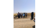کارگاه آموزشی مدیریت برداشت مکانیزه گندم و کاهش تلفات و ریزش در روستای ده‌نمک