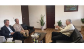 دیدار رییس مرکز تحقیقات کشاورزی استان مرکزی با سرپرست مؤسسه تحقیقات جنگل‌ها و مراتع کشور