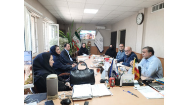 برگزاری جلسه با ارزیابان جشنواره شهید رجایی در مرکز تحقیقات و آموزش کشاورزی و منابع طبیعی استان مرکزی