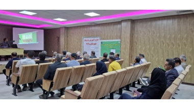 برگزاری کارگاه آبیاری قطره‌ای زیرسطحی در باغات پسته
