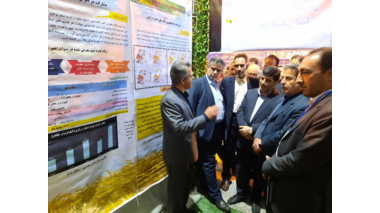 حضور فعال مرکز تحقیقات کشاورزی استان مرکزی در  هجدهمین نمایشگاه تخصصی کشاورزی