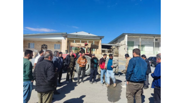 روز مزرعه کالیبراسیون سم‌پاش‌ها در روستای سفیدآب شهرستان تفرش