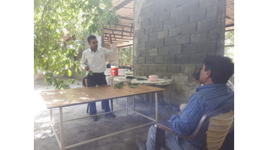 برگزاری کارگاه آموزشی مدیریت باغات گردو در شهرستان آستانه شازند