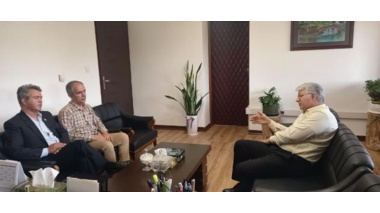 دیدار رییس مرکز تحقیقات کشاورزی استان مرکزی با سرپرست مؤسسه تحقیقات جنگل‌ها و مراتع کشور