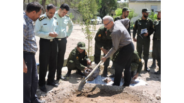 برگزاری دوره آموزشی آشنایی با کاشت زعفران برای کارکنان وظیفه نیروی انتظامی (فراجا) استان مرکزی