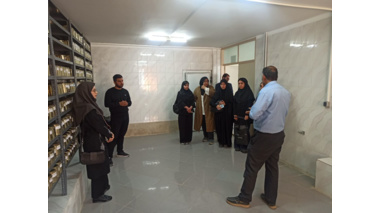 بازدید دانشجویان رشته علوم باغبانی دانشگاه اراک از پردیس تحقیقات و آموزش لوبیای خمین