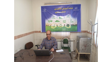 تشریح مزایا و روش‌های کاشت لوبیا روی بسترهای بلند (دائم و غیردائم) در سخنرانی وبیناری کشوری